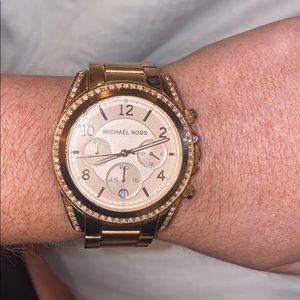 Rose Gold Michael Kors watch